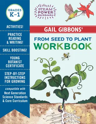 Zeszyt ćwiczeń Gail Gibbons od nasionka do rośliny - Gail Gibbons' from Seed to Plant Workbook