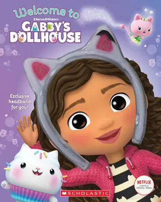 Witamy w domku dla lalek Gabby [z opaską z kocimi uszami] - Welcome to Gabby's Dollhouse [With Cat-Ears Headband]