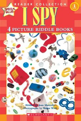 I Spy (Scholastic Reader, Level 1): 4 książki z zagadkami obrazkowymi - I Spy (Scholastic Reader, Level 1): 4 Picture Riddle Books