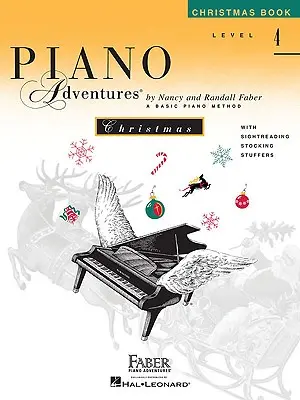 Poziom 4 - Książka świąteczna: Piano Adventures - Level 4 - Christmas Book: Piano Adventures