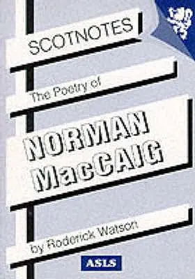 Poezja Normana MacCaiga - (Scotnotes Study Guides) - Poetry of Norman MacCaig - (Scotnotes Study Guides)