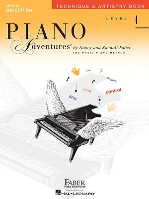 Piano Adventures, Poziom 4: Technika i artyzm Książka - Piano Adventures, Level 4: Technique & Artistry Book