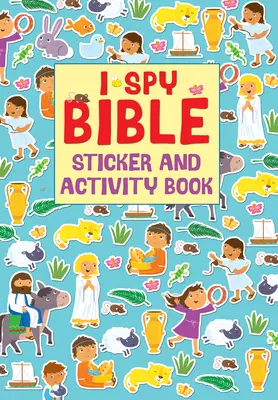 Biblia szpiegowska: naklejki i książeczka z ćwiczeniami - I Spy Bible Sticker and Activity Book