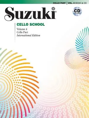 Suzuki Cello School, Vol 4: Część wiolonczelowa, Książka i CD - Suzuki Cello School, Vol 4: Cello Part, Book & CD