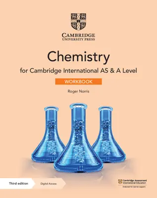 Cambridge International as & a Level Chemistry Workbook z dostępem cyfrowym (2 lata) - Cambridge International as & a Level Chemistry Workbook with Digital Access (2 Years)