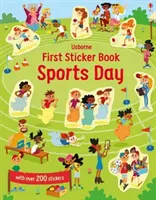 Pierwsza książeczka z naklejkami Dzień sportu - First Sticker Book Sports Day