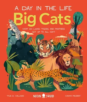 Wielkie koty (dzień z życia): Co robią lwy, tygrysy i pantery przez cały dzień? - Big Cats (a Day in the Life): What Do Lions, Tigers, and Panthers Get Up to All Day?