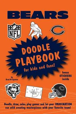 Chicago Bears Doodle Playbook: Dla dzieci i fanów! - Chicago Bears Doodle Playbook: For Kids and Fans!