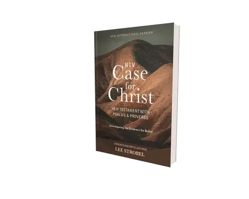 Niv, Case for Christ New Testament with Psalms and Proverbs, kieszonkowy format, miękka oprawa, wygodny druk: Badanie dowodów na wiarę - Niv, Case for Christ New Testament with Psalms and Proverbs, Pocket-Sized, Paperback, Comfort Print: Investigating the Evidence for Belief