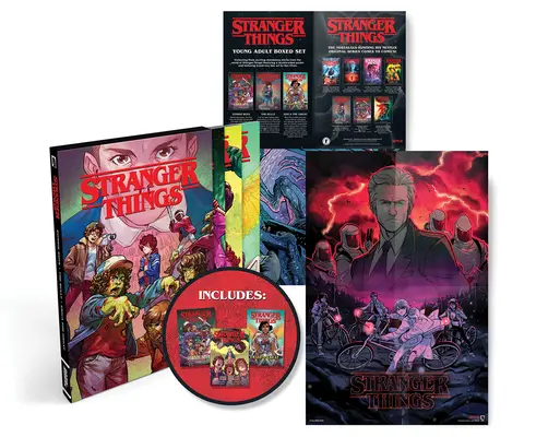 Stranger Things Graphic Novel Boxed Set (Chłopcy zombie, Dręczyciel, Erica Wielka) - Stranger Things Graphic Novel Boxed Set (Zombie Boys, the Bully, Erica the Great )