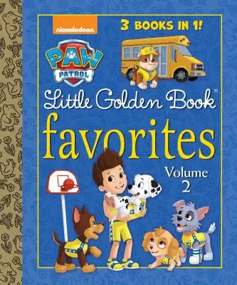 Ulubione książki Małego Złotego Patrolu, tom 2 (Paw Patrol) - Paw Patrol Little Golden Book Favorites, Volume 2 (Paw Patrol)