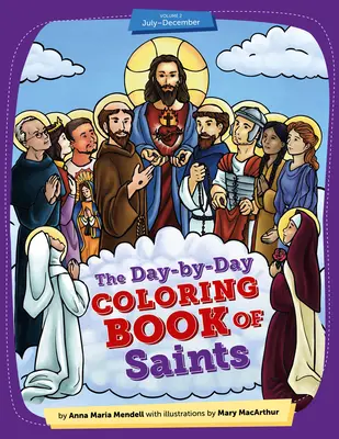 Kolorowanka „Święci na każdy dzień” V2 - Day-By-Day Coloring Book of Saints V2