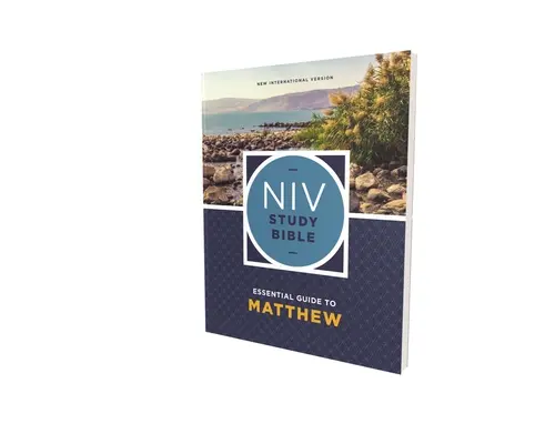 NIV Study Bible Essential Guide to Matthew, miękka, czerwona litera, wygodny druk - NIV Study Bible Essential Guide to Matthew, Paperback, Red Letter, Comfort Print