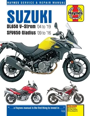 Suzuki Dl650 V-Strom '04 do '19 i Sfv650 Gladius '09 do '16 - Suzuki Dl650 V-Strom '04 to '19 and Sfv650 Gladius '09 to '16