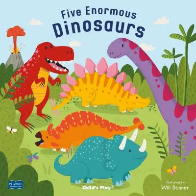 Pięć ogromnych dinozaurów - Five Enormous Dinosaurs