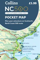 Kieszonkowa mapa NC500 - zaplanuj swoją przygodę na trasie North Coast 500 w Szkocji - NC500 Pocket Map - Plan Your Adventure on Scotland's North Coast 500 Route