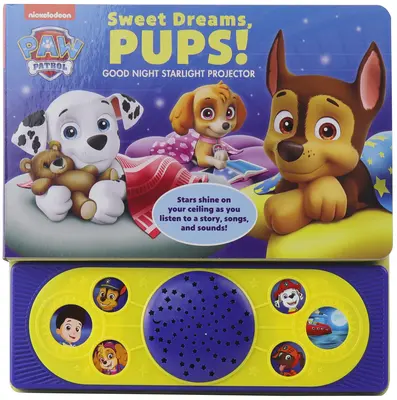 Nickelodeon Paw Patrol: Słodkich snów, szczeniaczki! Good Night Starlight Projector - Nickelodeon Paw Patrol: Sweet Dreams, Pups!: Good Night Starlight Projector