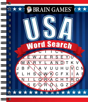 Brain Games - USA Word Search (#4): Tom 4 - Brain Games - USA Word Search (#4): Volume 4