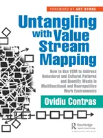 Untangling with Value Stream Mapping: Jak korzystać z Vsm, aby zająć się wzorcami behawioralnymi i kulturowymi oraz kwantyfikować marnotrawstwo w wielofunkcyjnych i niepowtarzających się firmach - Untangling with Value Stream Mapping: How to Use Vsm to Address Behavioral and Cultural Patterns and Quantify Waste in Multifunctional and Nonrepetiti