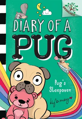 Pug's Sleepover: A Branches Book (Pamiętnik mopsa #6) - Pug's Sleepover: A Branches Book (Diary of a Pug #6)