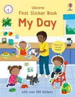 Pierwsza książka z naklejkami Mój dzień - First Sticker Book My Day