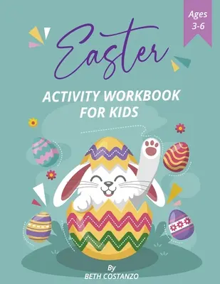 Wielkanocny zeszyt ćwiczeń dla dzieci w wieku przedszkolnym! Wiek 3-6 lat - Pre-K, Kindergarten Easter Activity Workbook for Kids! Ages 3-6