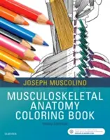 Kolorowanka z anatomią układu mięśniowo-szkieletowego - Musculoskeletal Anatomy Coloring Book