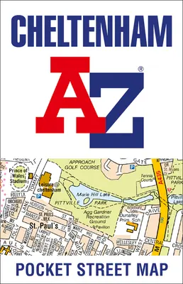 Kieszonkowa mapa ulic Cheltenham A-Z - Cheltenham A-Z Pocket Street Map