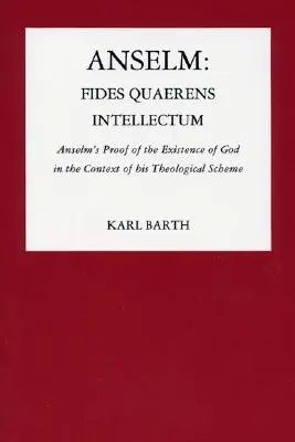 Anzelm: Fides Quaerens Intellectum - Anselm: Fides Quaerens Intellectum