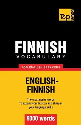 Słownictwo fińskie dla osób mówiących po angielsku - 9000 słów - Finnish vocabulary for English speakers - 9000 words