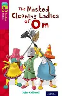 Oxford Reading Tree TreeTops Fiction: Poziom 10: Zamaskowane sprzątaczki z Om - Oxford Reading Tree TreeTops Fiction: Level 10: The Masked Cleaning Ladies of Om