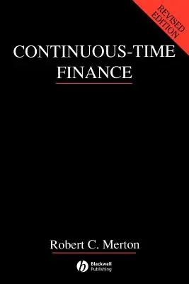 Finanse w czasie ciągłym - Continuous-Time Finance