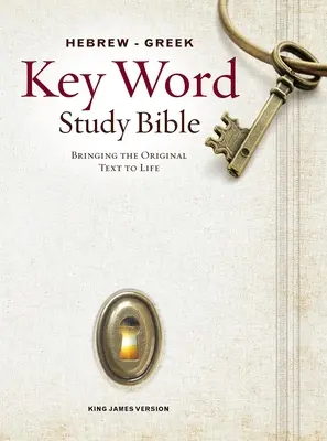 Hebrajsko-grecka Biblia do studiowania kluczowych słów - KJV - Hebrew-Greek Key Word Study Bible-KJV