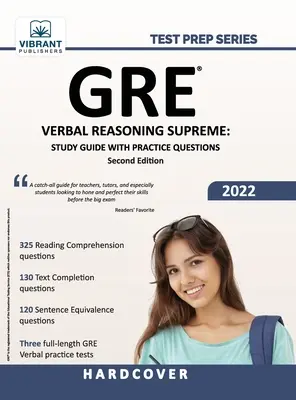 GRE Verbal Reasoning Supreme: Przewodnik do nauki z praktycznymi pytaniami - GRE Verbal Reasoning Supreme: Study Guide with Practice Questions