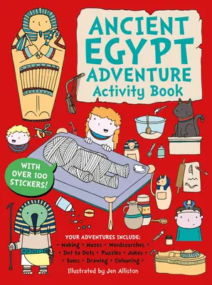 Starożytny Egipt: książka przygodowa - Ancient Egypt Adventure Activity Book