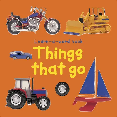 Książka do nauki słówek: Rzeczy, które odchodzą - Learn a Word Book: Things That Go