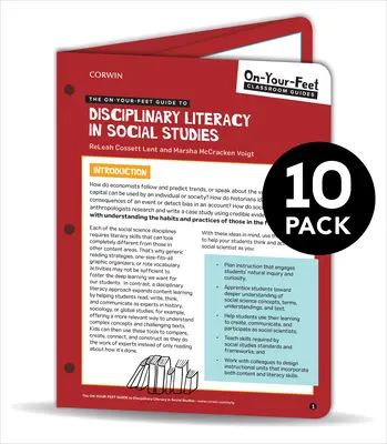 BUNDLE: Lent: The On-Your-Feet Guide to Disciplinary Literacy in Social Studies: Pakiet 10 - BUNDLE: Lent: The On-Your-Feet Guide to Disciplinary Literacy in Social Studies: 10 Pack