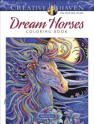 Kolorowanka z wymarzonymi końmi od Creative Haven - Creative Haven Dream Horses Coloring Book