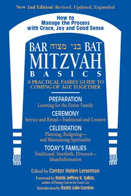 Bar/Bat Mitzvah Basics 2/E: Praktyczny rodzinny przewodnik po wspólnym dorastaniu - Bar/Bat Mitzvah Basics 2/E: A Practical Family Guide to Coming of Age Together