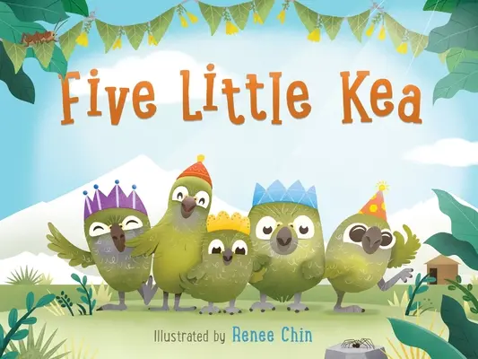 Pięć małych Kea - Five Little Kea