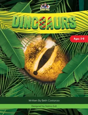Zeszyt ćwiczeń z dinozaurami dla dzieci w wieku 3-8 lat: zabawny zeszyt ćwiczeń dla dzieci do nauki - Dinosaur Activity Workbook for Kids Ages 3-8: A Fun Kid Workbook for Learning