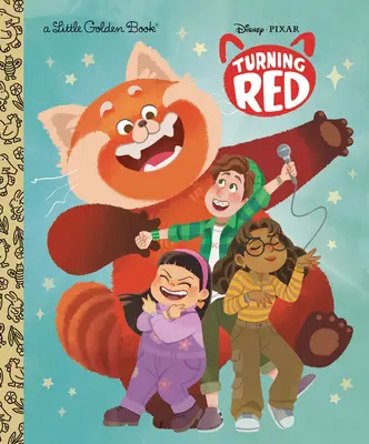 Disney/Pixar Turning Red Mała złota książka - Disney/Pixar Turning Red Little Golden Book