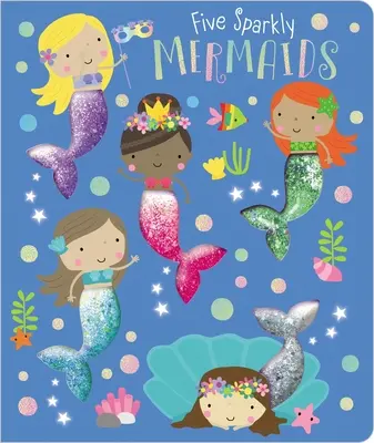 Pięć błyszczących syrenek - Five Sparkly Mermaids