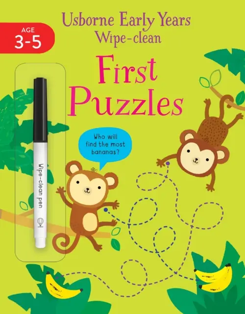 Pierwsze układanki dla małych dzieci - Early Years Wipe-Clean First Puzzles