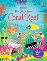 Pierwsza książeczka z naklejkami Rafa koralowa - First Sticker Book Coral reef