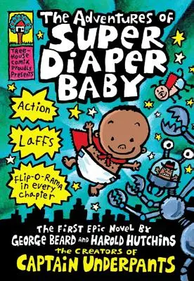 Przygody Super Pieluchy: Powieść graficzna (Super Diaper Baby #1): Od twórcy Kapitana Majtka - The Adventures of Super Diaper Baby: A Graphic Novel (Super Diaper Baby #1): From the Creator of Captain Underpants
