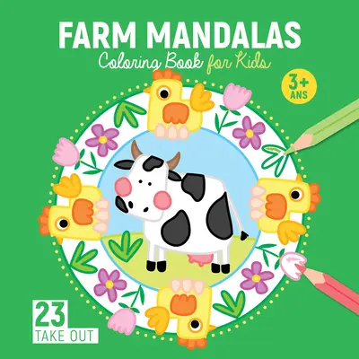 Zabawa na farmie - kolorowanka dla dzieci: 23 wzory - Fun on the Farm Coloring Book for Kids: 23 Designs