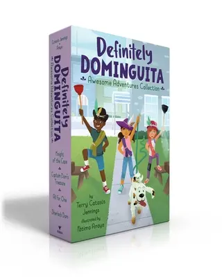 Zdecydowanie Dominguita Awesome Adventures Collection: Rycerz Przylądka; Skarb Kapitana Doma; Wszystko za jednego; Sherlock Dom - Definitely Dominguita Awesome Adventures Collection: Knight of the Cape; Captain Dom's Treasure; All for One; Sherlock Dom