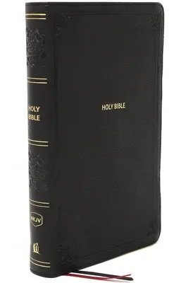 Nkjv, Biblia źródłowa, kompaktowa, skórzana miękka, czarna, wydanie z czerwonymi literami, wygodny druk: Biblia Święta, Nowa Wersja Króla Jakuba - Nkjv, Reference Bible, Compact, Leathersoft, Black, Red Letter Edition, Comfort Print: Holy Bible, New King James Version