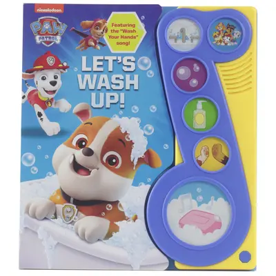 Little Music Note 6-Button Plus Paw Patrol: Umyjmy się! - Little Music Note 6-Button Plus Paw Patrol Let's Wash Up!